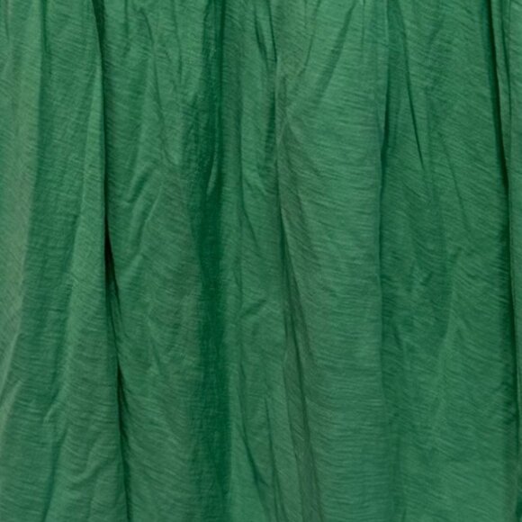 Nation LTD Penelope Cross Back Midi Dress Womens Large Green Smocked Tiered - Picture 16 of 16